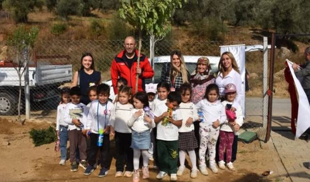 Germencik’te Sokak Hayvanları Rehabilitasyon Merkezi’ne “sevgi ormanı”