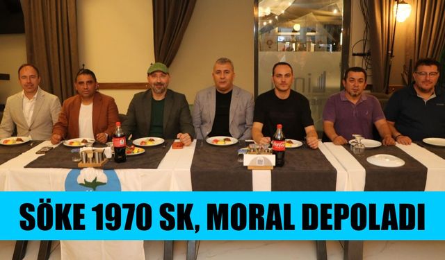 Söke 1970 SK, Ayvalıkgücü maçı öncesi moral depoladı