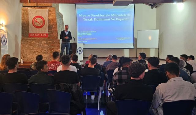 Sultanhisar’da meyve sinekleriyle mücadelede çevre dostu yöntemler öne çıktı