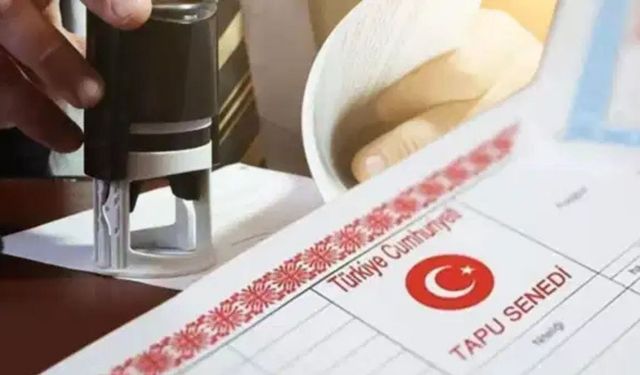 Tapu sahiplerini ilgilendiren kritik açıklama geldi