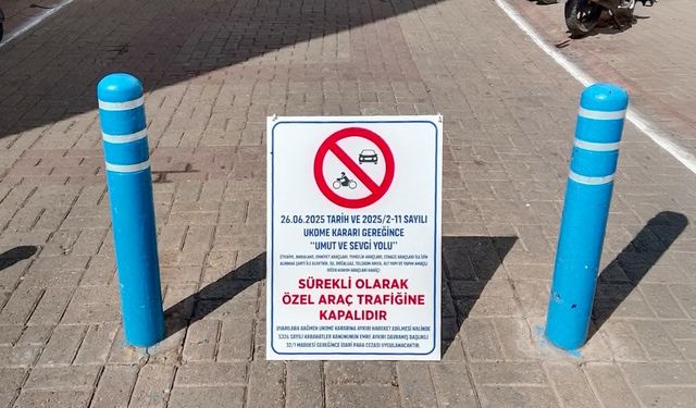Efeler’de motosikletlere ‘Umut ve Sevgi Yolu’ yasağı: Uymayanlara ceza