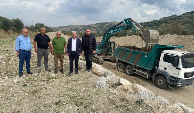Boydere’de taşkınlara karşı önlem çalışmaları sürüyor