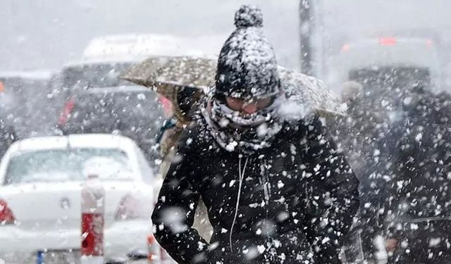 8 ile pazar günü lapa lapa kar yağacak! İşte kar yağışının beklendiği iller