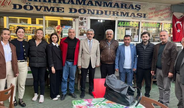 Alıcık ve MHP heyeti İncirliova’da vatandaşlarla buluştu