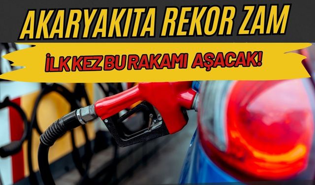 Arabası Olanı Pişman Edecek Akaryakıt Zammı: İlk Kez Bu Rakama Çıkacak