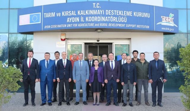 Aydın’da Tarım ve Orman Bakanlığı’na Bağlı Kuruluşlar Ekim ayı toplantısı gerçekleştirdi