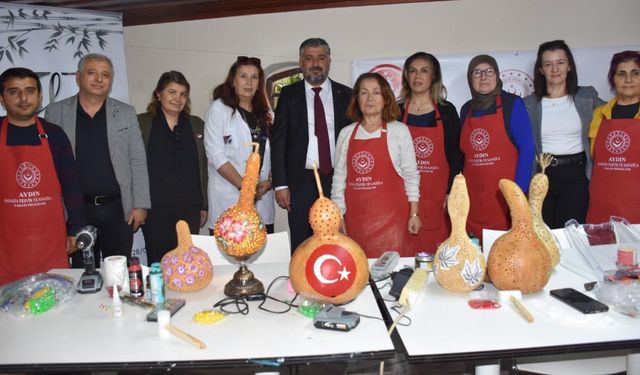 Aydın’da şehit yakınları ve gazilere yönelik sanat kursu başladı