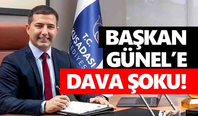 Başkan Günel’e dava şoku!