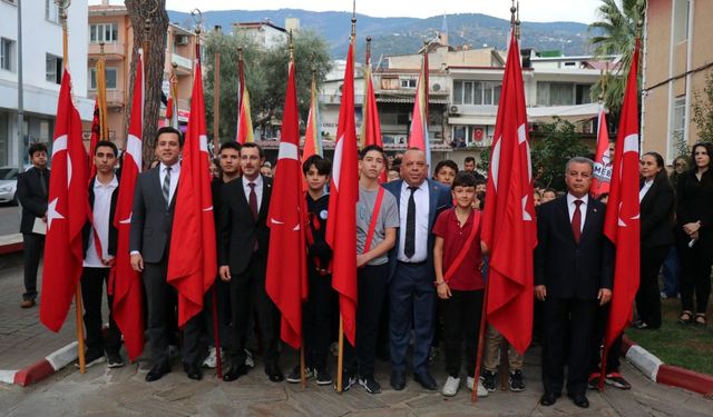 Bozdoğan’da Ulu Önder Mustafa Kemal Atatürk saygı ve minnetle anıldı