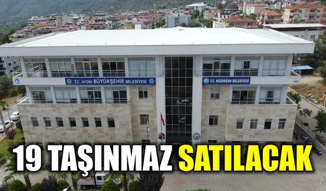 Bozdoğan Belediyesi ihaleye çıkıyor