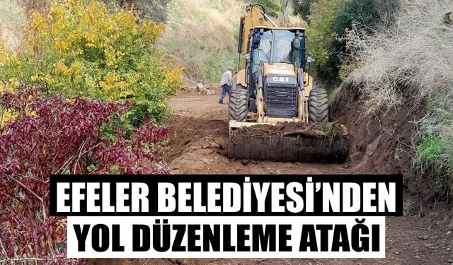 Efeler’in kırsal mahallelerinde ulaşımı kolaylaştıran hamle