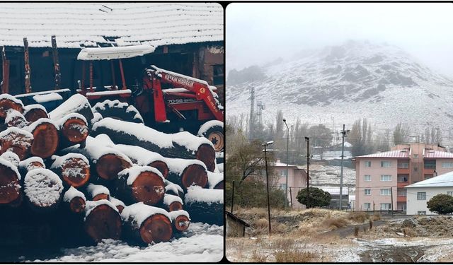 Kış kendini gösterdi: Birçok ilde yüksek kesimler beyaza büründü