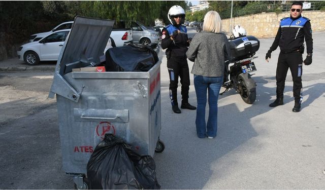 Kuşadası’nda temiz kent hedefi için sıkı denetim
