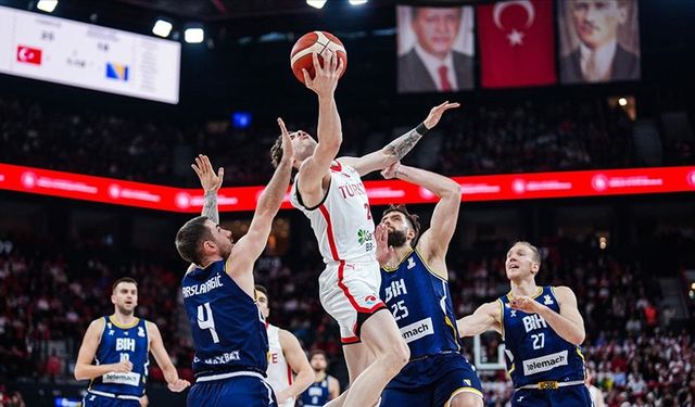 Milliler, Bosna Hersek’i 93-71 Mağlup Etti