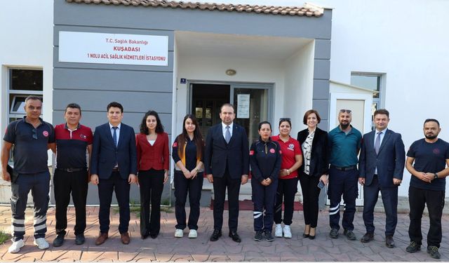 Müdür Şenkul’dan Kuşadası’na saha ziyareti