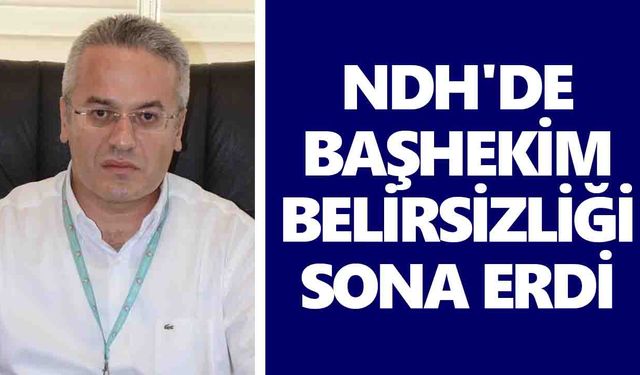 Nazilli'de başhekim belirsizliği sona erdi