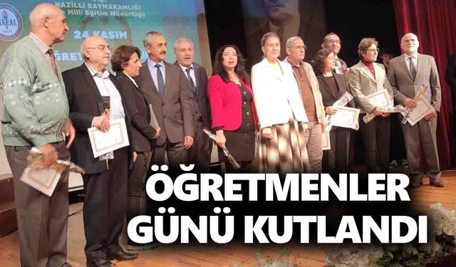 Nazilli'de 24 Kasım coşkusu