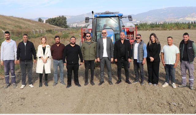 Söke’de tohumlar toprakla buluştu