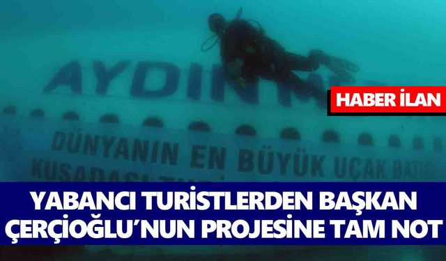 BAŞKAN ÇERÇİOĞLU AYDIN’IN KAPILARINI DÜNYAYA AÇIYOR