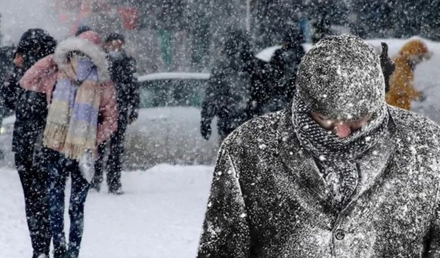 21 il için acil kodlu uyarı yapıldı! Kar kalınlığı 20 santimetreyi aşacak