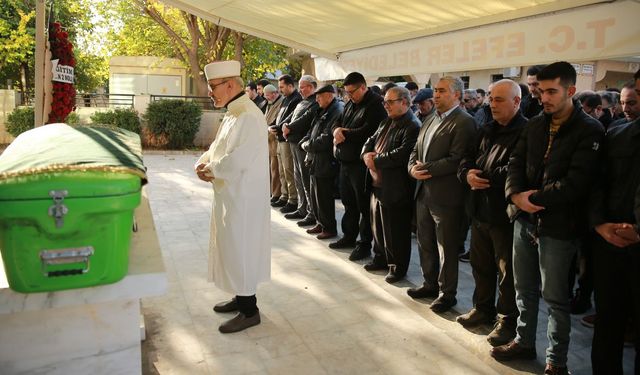 ADÜ personeli Mustafa Türk, son yolculuğuna uğurlandı