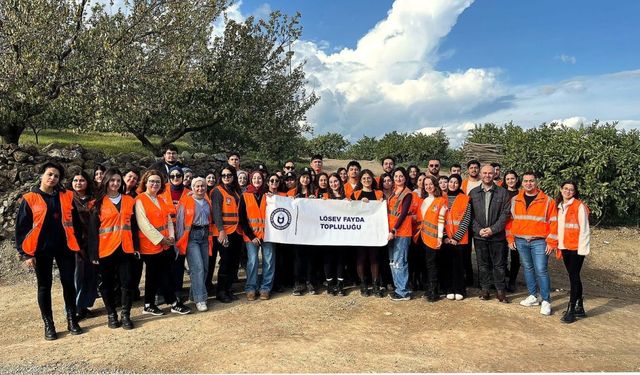 ADÜ’lü öğrencilerden LÖSEV Çiftliği’ne destek