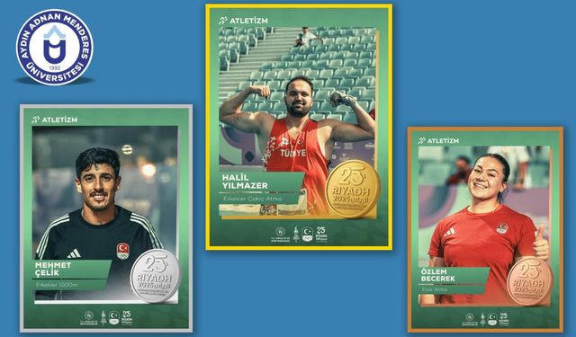 ADÜ’lü sporculardan uluslararası arenada örnek performans
