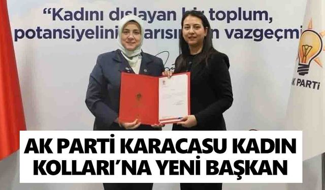 AK Parti Karacasu Kadın Kolları’na yeni başkan