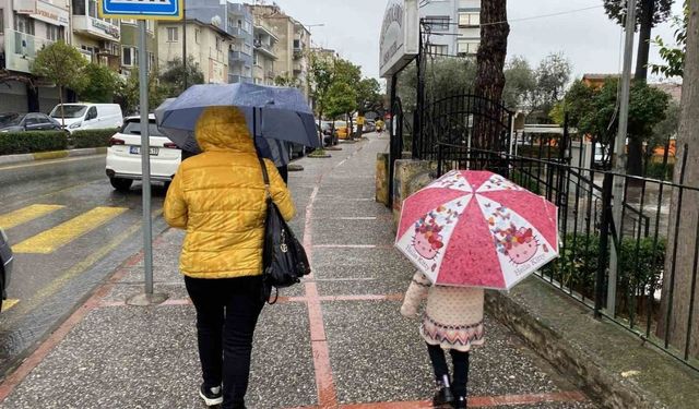 Aydın'da 3 günlük sağanak yağışlar bugün başladı! Meteoroloji uyardı