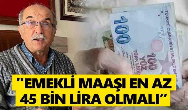 Başkan Oruç emeklilerin zam talebini açıkladı