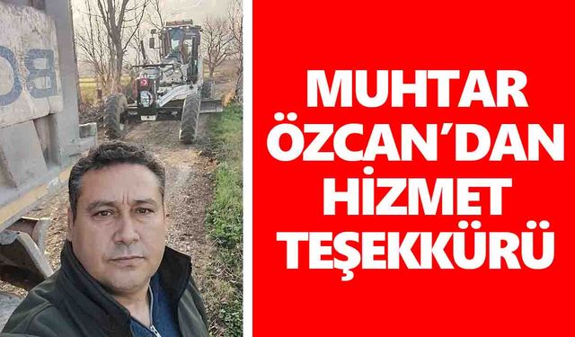 Bozdoğan'da arazi yolları yenileniyor