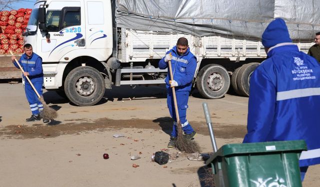 Büyükşehir’den hijyen odaklı temizlik