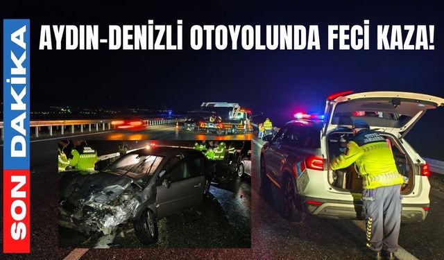 Aydın-Denizli otoyolunda zincirleme kaza