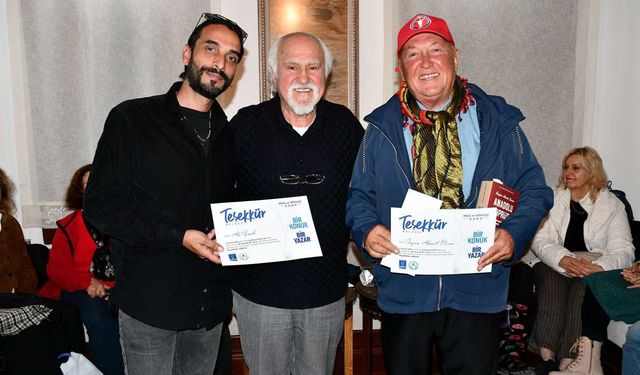 Çalıkuşu Kültür Evi, ünlü profesörü ağırladı