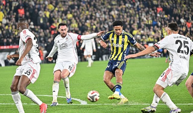 Derbide kazanan Beşiktaş! 2-1