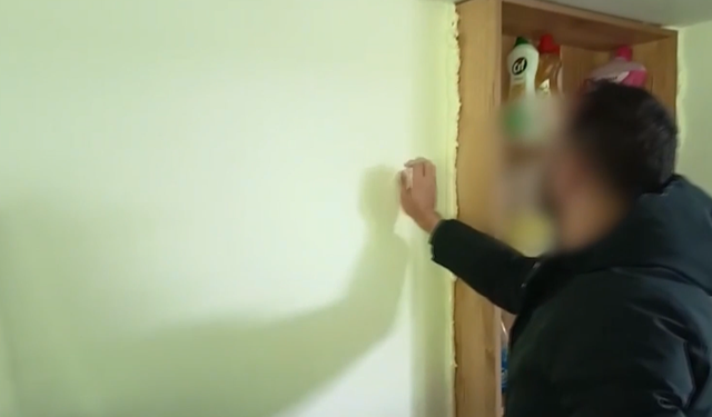 Firari evrak dolabında yakalandı