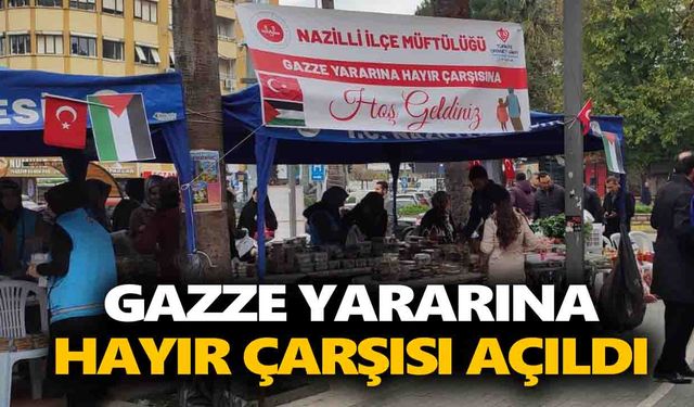 Nazilli'den Gazze'ye yardım eli