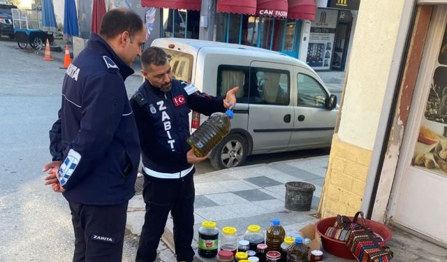 Germencik’te pazarlarda gıda denetimi