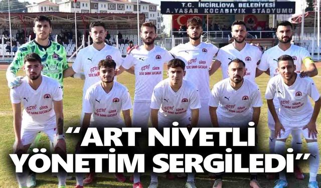 İncirliova Belediyespor’dan ‘hakem’ tepkisi