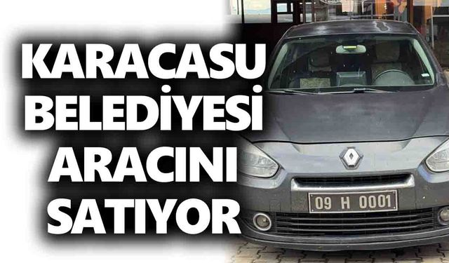 Karacasu Belediyesi aracını satıyor