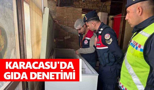 Karacasu'da gıda denetimi