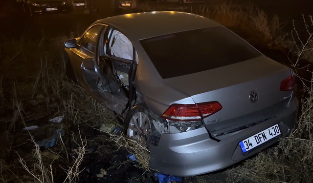 Kavşakta feci çarpışma: 1 ölü, 6 yaralı