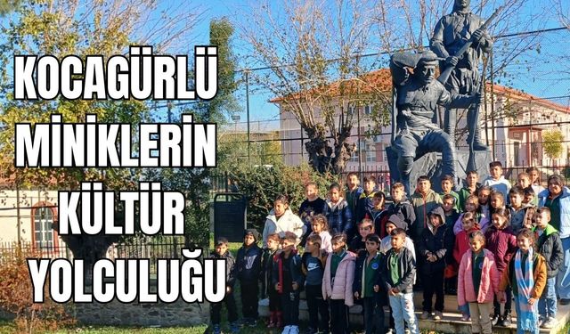 Kocagürlü miniklerin kültür yolculuğu