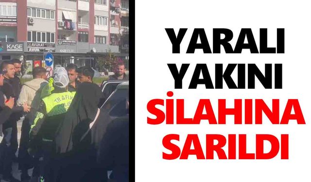 Nazilli'de kaza sonrası gerginlik