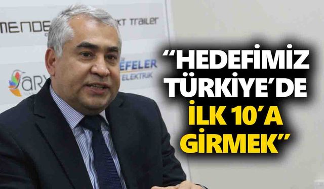 Rektör Kent, iddialı konuştu