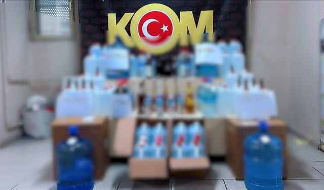 Sahte içki operasyonları 81 ilde eş zamanlı yapıldı