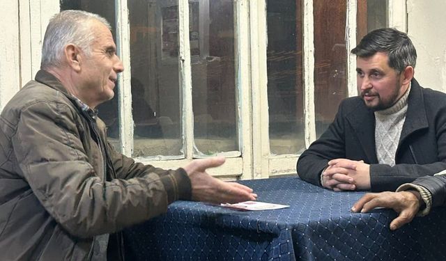 Bozdoğan'da SP'li Kayaoğulları çiftçinin yanında