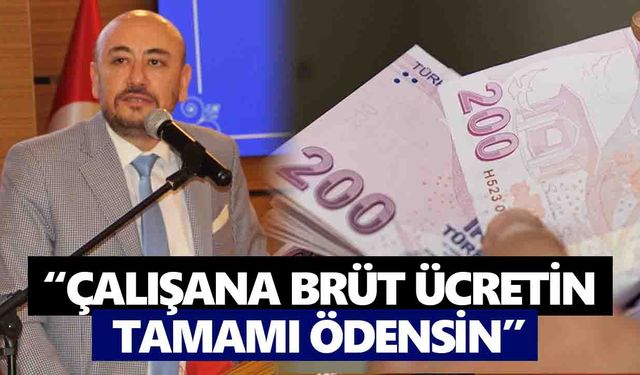 Ülken’den asgari ücrette yeni model önerisi