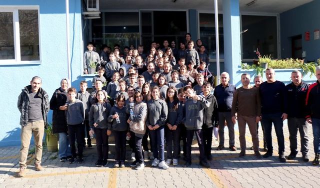 Yerli Malı Haftası’nda öğrenciler Madran Memba Suları’nı ziyaret etti