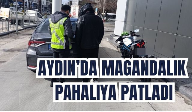 Aydın’da magandalık pahalıya patladı